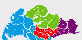 新加坡分区地图向导 Singapore district guide