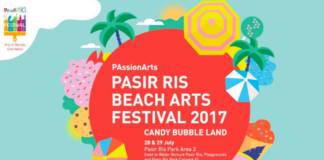 白沙居民共聚首届巴西立沙滩艺术节,并创造出沙滩上的奇幻糖果艺术世界 2017 Pasir Ris Beach Arts Festival