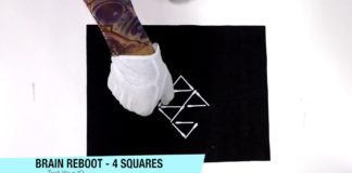 如何移动图中4根火柴创造出4个大小一样的三角形?