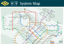 想知道新加坡这么“规矩”的地铁线路图背后的真实路线图吗? 2018 新加坡地铁线路图