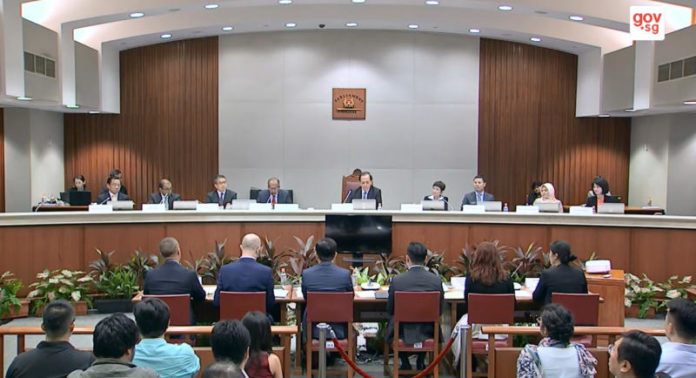 国会特选委员会今年3月举行八天的公开听证(gov.sg