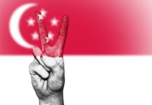 在新加坡公共场合悬挂中国国旗/其他国家国旗是触犯法律的,请悉知!每年固定的时间悬挂国旗你知道吗? 新加坡国旗法