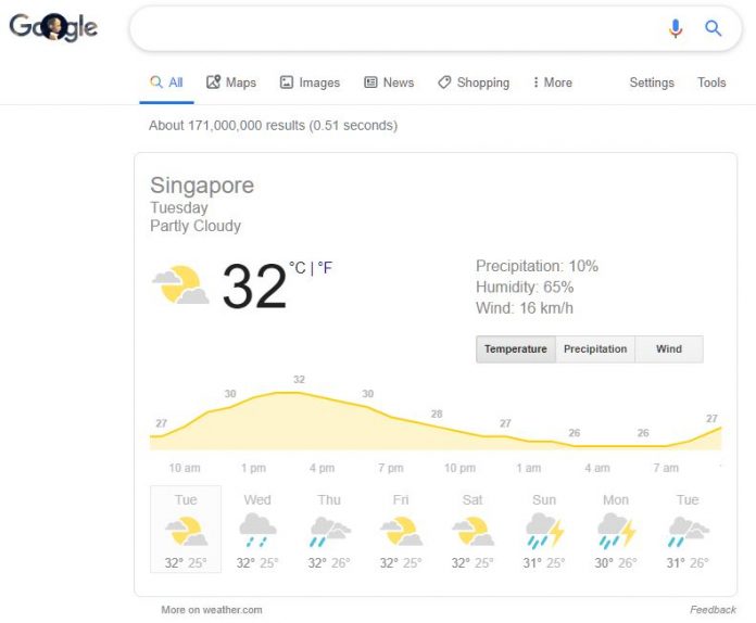 天气预报新加坡