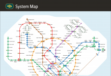 高清2023新加坡地铁线路图 高清2023新加坡地铁线路图