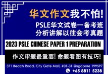 身在新加坡,为了孩子PSLE华文发愁吗?参加PSLE名师指导华文作文补习班 PSLE华文备考补习
