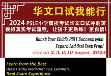 2024年PSLE华文口语考试补习攻略 2024PSLE华文口试